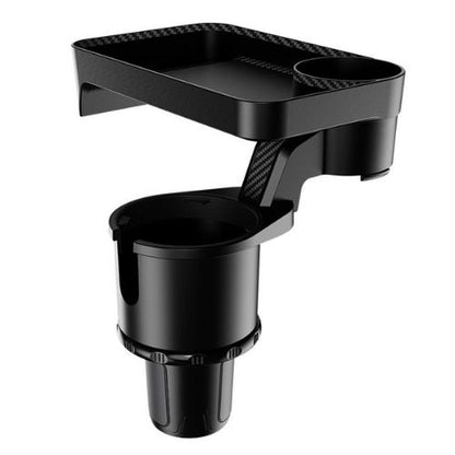 Multifunctional Car Cup Holder With Tray